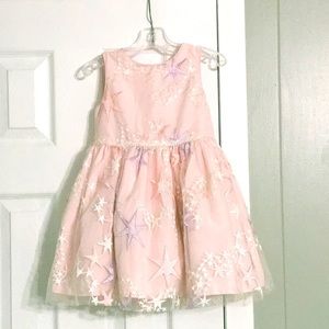 Pippa & Julie formal baby pink dress, size 3T